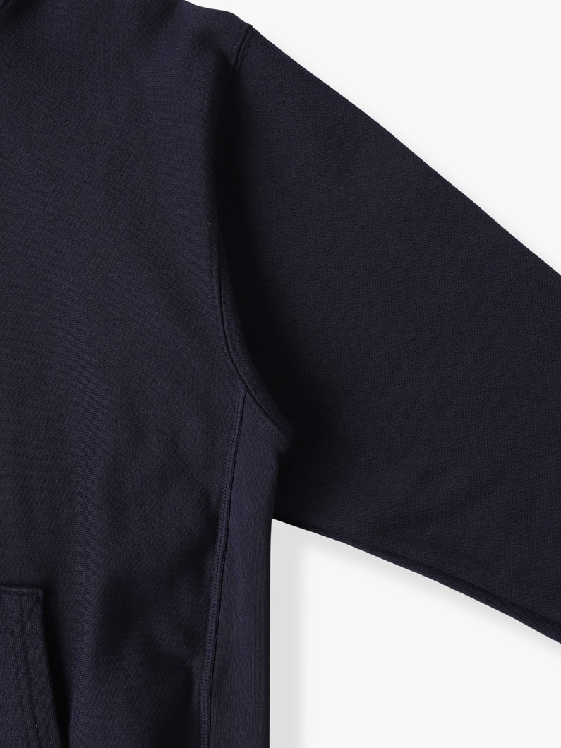 Cropped Sweat Hoodie 詳細画像 navy 2