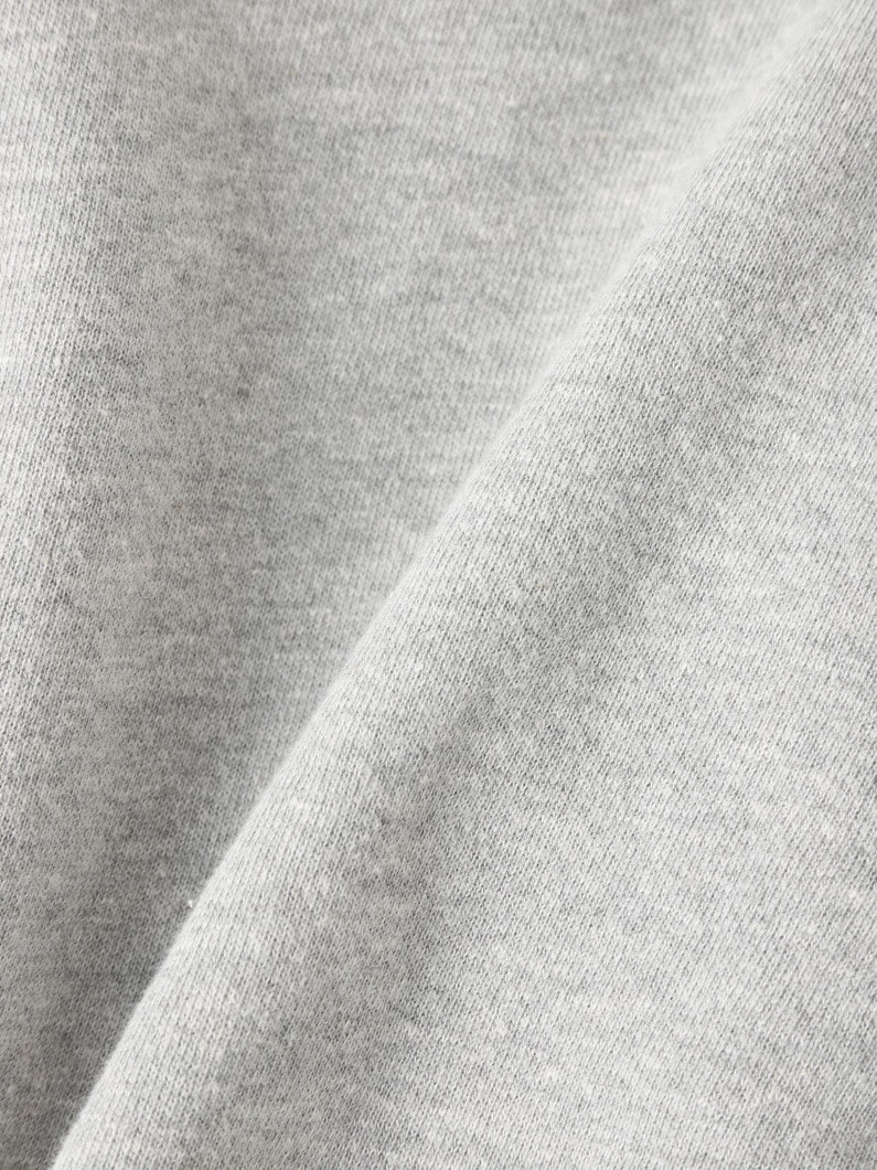 Cropped Sweat Zip Hoodie 詳細画像 gray 4