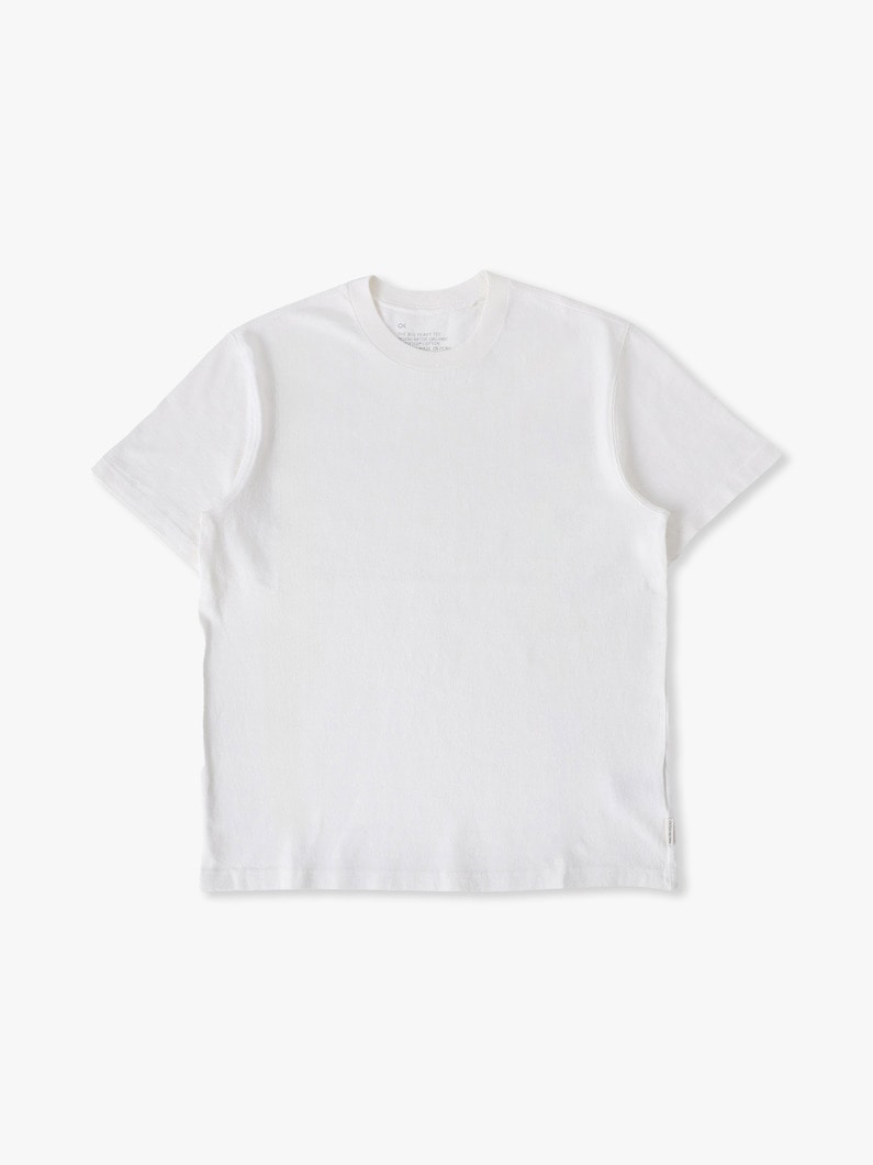 ザ ビッグフィット ヘビー ティー 詳細画像 white 1