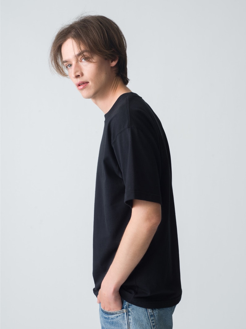 スタンダード レギュラーフィットティー 詳細画像 black 2