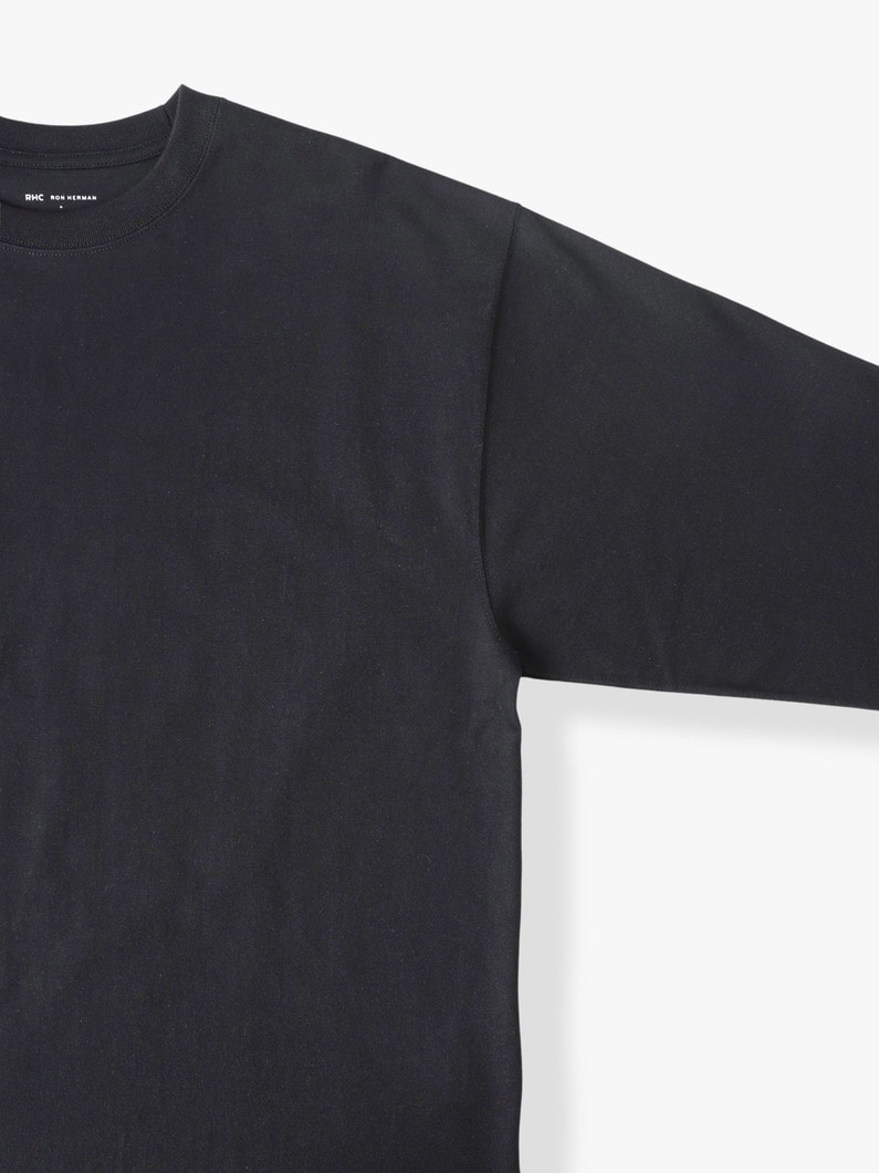 スタンダード ワイドフィット ロングスリーブティー 詳細画像 black 2