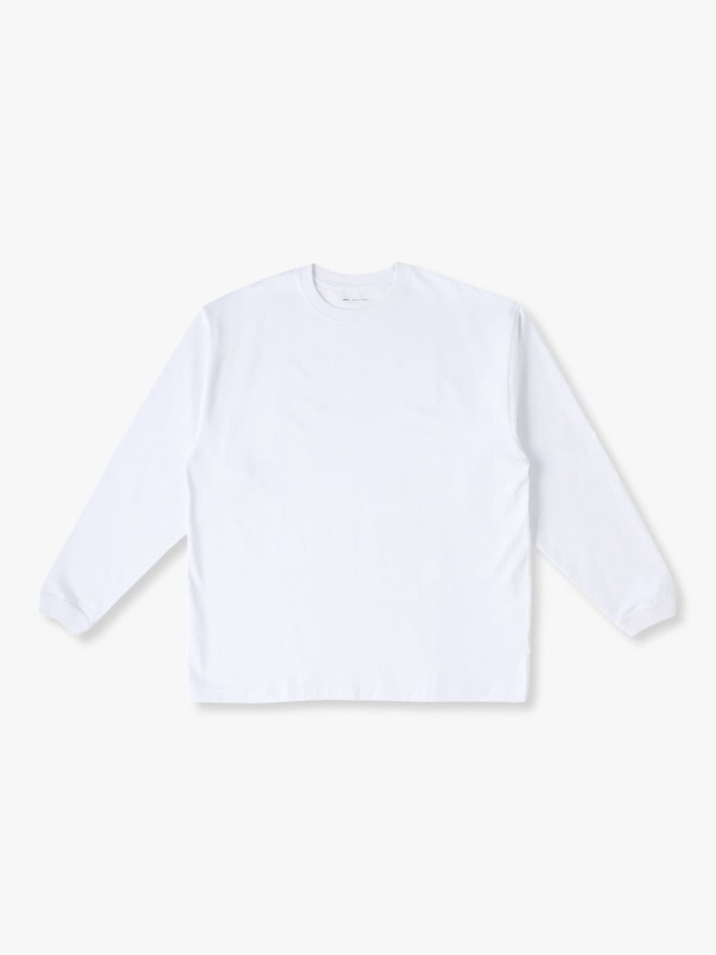 スタンダード ワイドフィット ロングスリーブティー 詳細画像 white 4