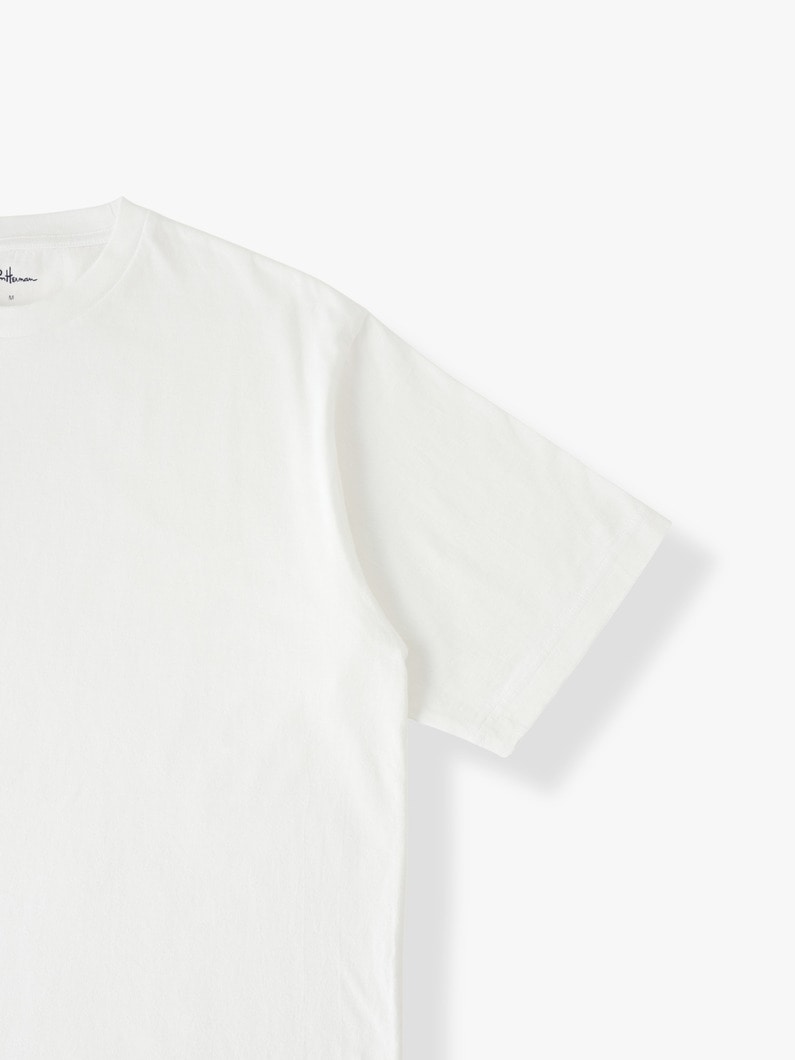 オーガニックコットン クラシック ティー 詳細画像 off white 2