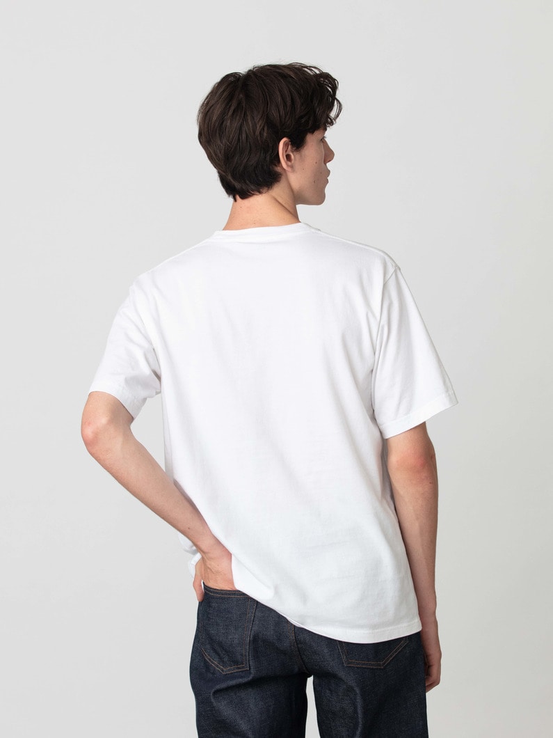 オーガニックコットン クラシック ティー 詳細画像 off white 2