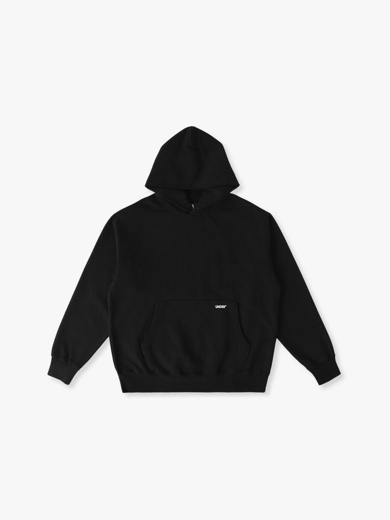ロゴ スウェットフーディー 詳細画像 black