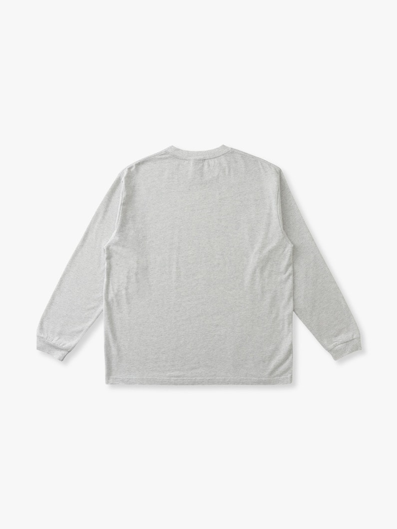 スタンダード ロゴ ロングスリーブティー 詳細画像 white 1