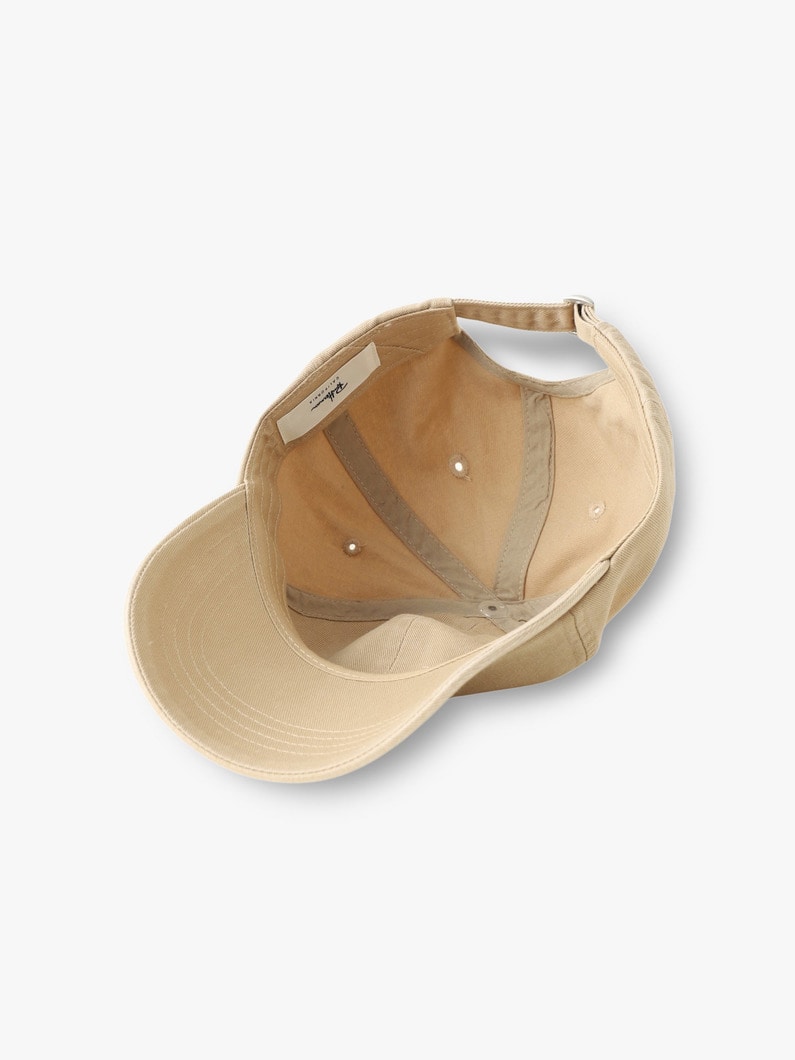 ツイル ロゴキャップ（beige/black） 詳細画像 beige 3