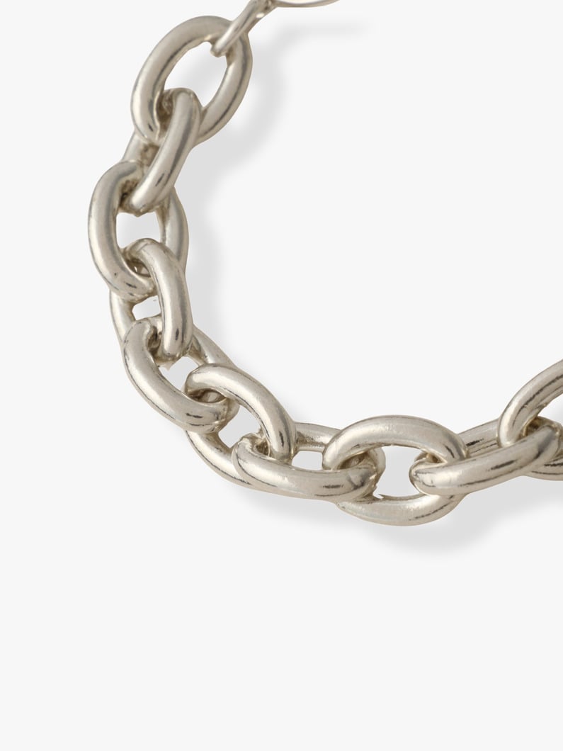 Silver Cable Bracelet（L） 詳細画像 silver 2