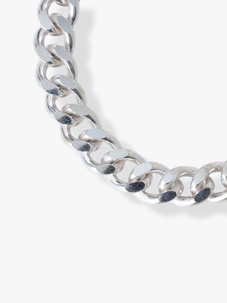 シルバー カーブ ブレスレット（L） 詳細画像 silver 1