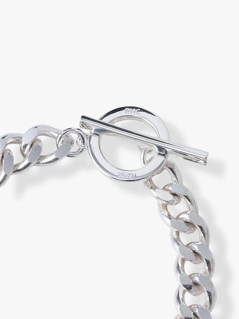 シルバー カーブ ブレスレット（L） 詳細画像 silver 2