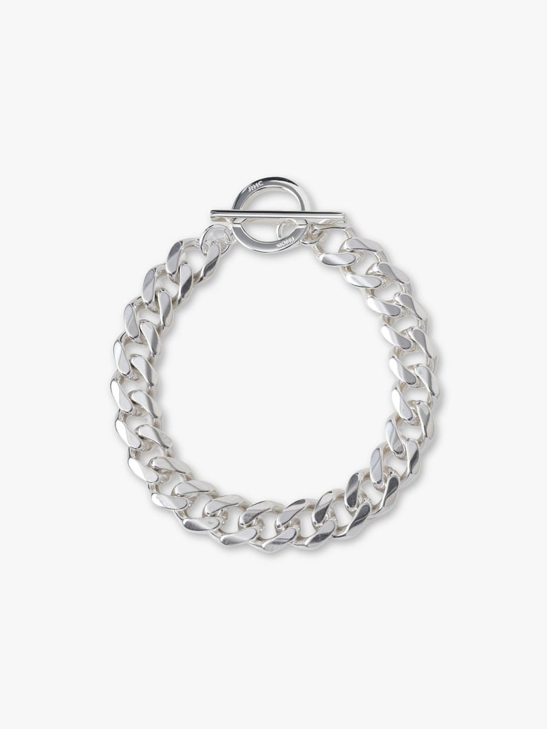 シルバー カーブ ブレスレット（XL） 詳細画像 silver 1