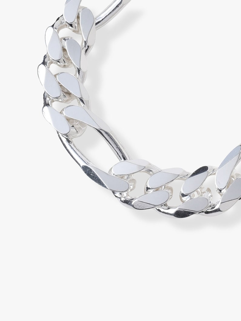 シルバー フィガロ ブレスレット（L） 詳細画像 silver 1