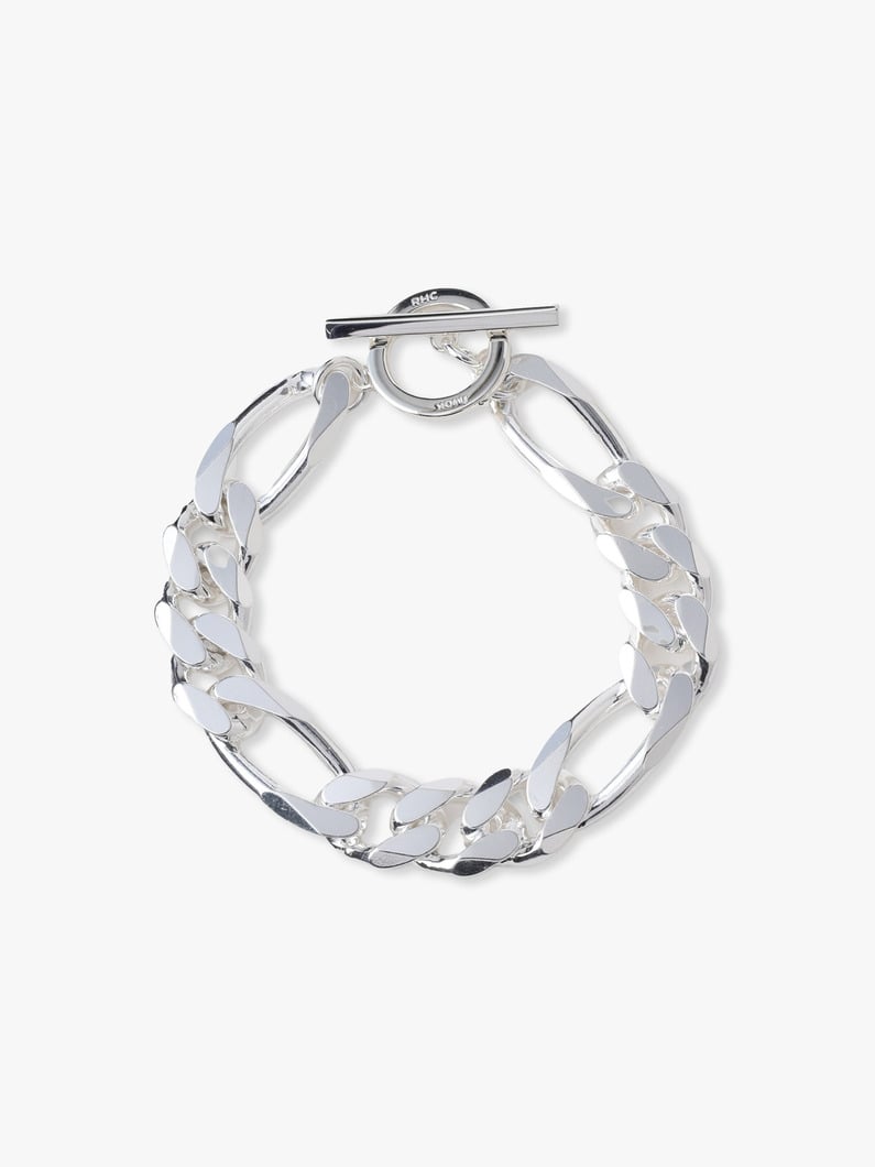 シルバー フィガロ ブレスレット（L） 詳細画像 silver 1
