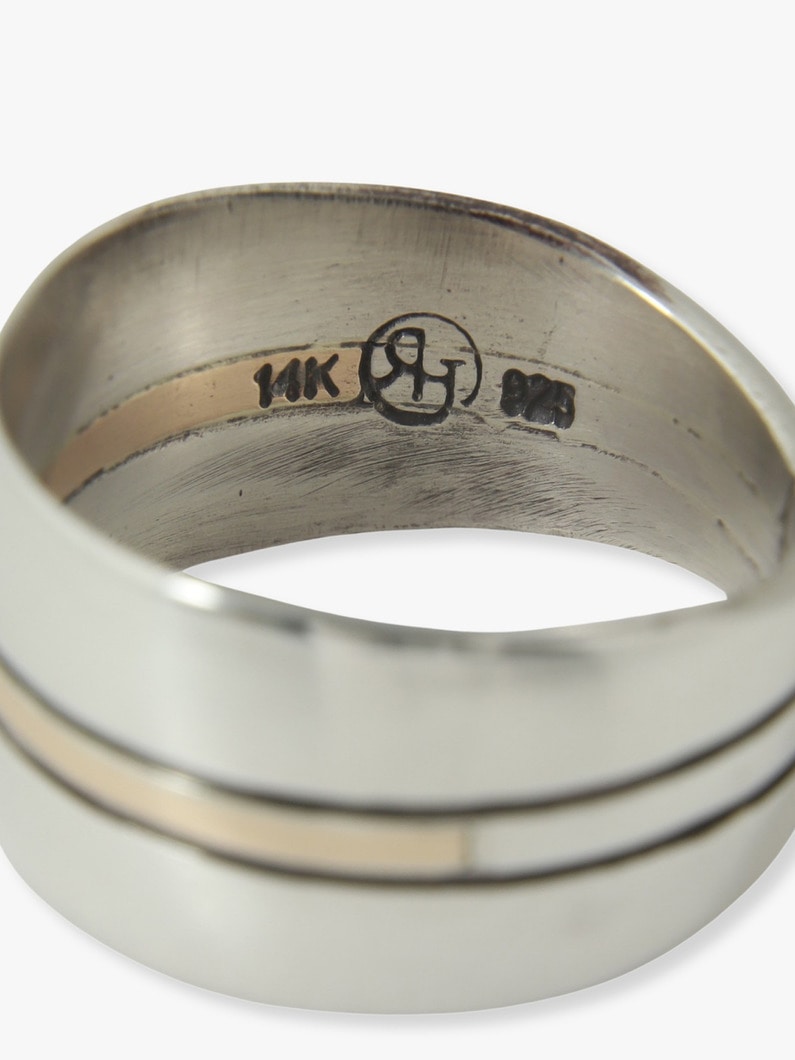 14K Line Ring | リング 詳細画像 silver 4