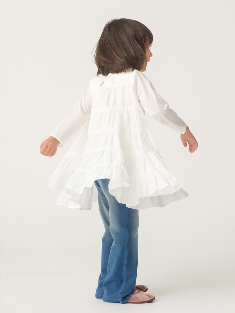 ソリマン アンファン ドレス（ホワイト/100-140cm） 詳細画像 white 6