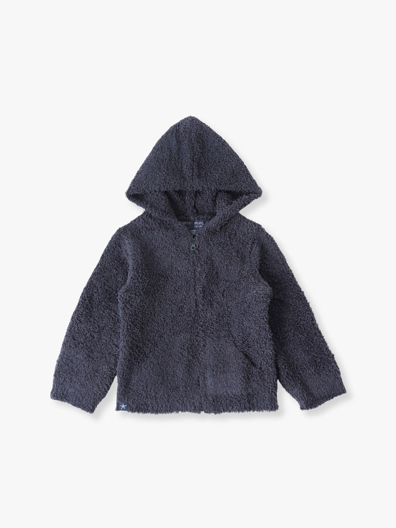 Cozy Chic Hoodie (top gray/ivory/pink/blue/indigo/2-4year) 詳細画像 indigo