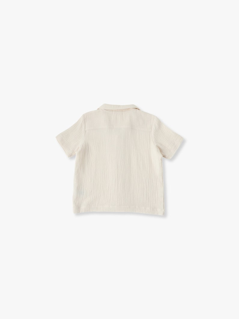 Sun Soaked Cabana Shirt (2-5year) 詳細画像 top gray 1
