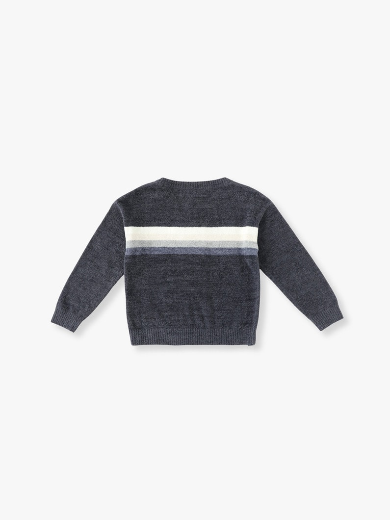 Cozy Chic Ultra Lite Toddler Multi Striped Pullover (2-3year)【ニット】 詳細画像 indigo 1