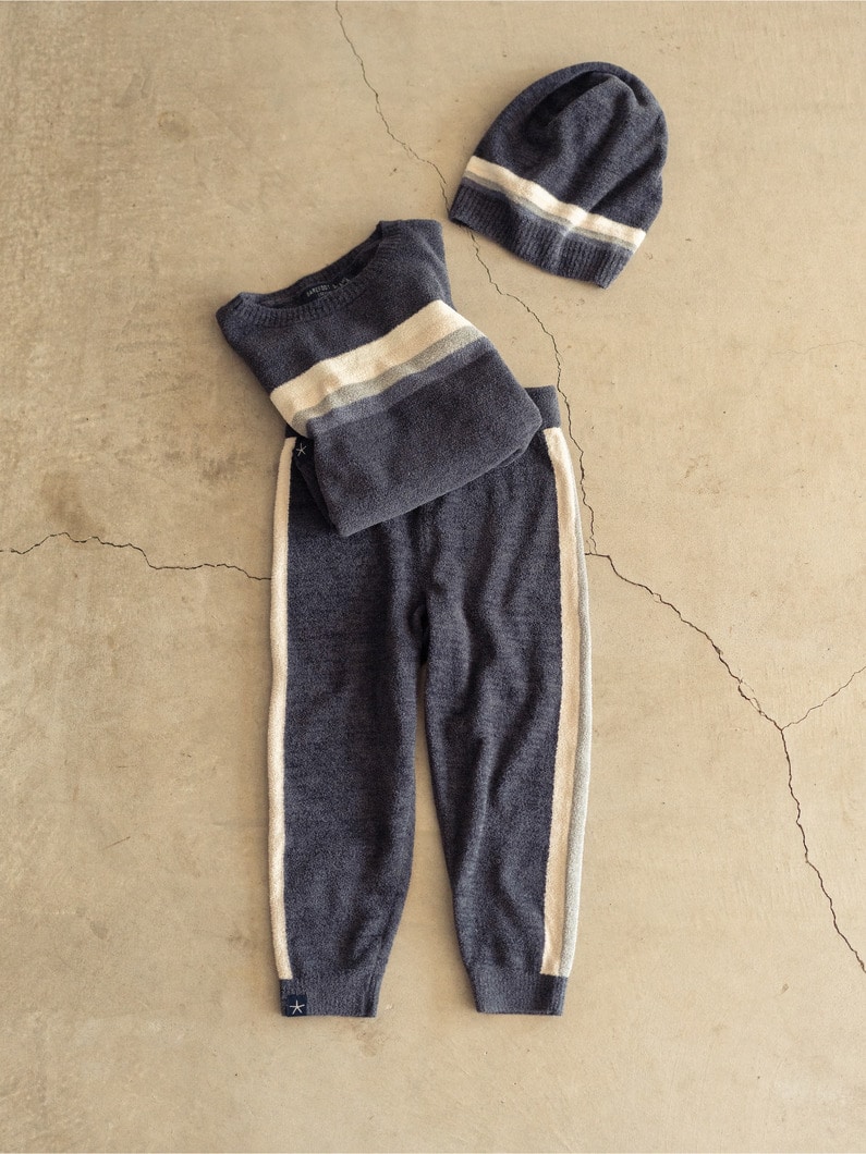 Cozy Chic Ultra Lite Toddler Multi Striped Pullover (2-3year)【ニット】 詳細画像 indigo 2