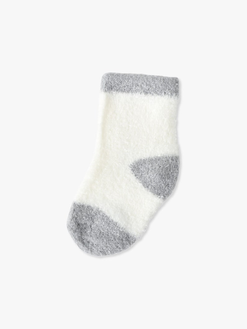 コージーシック ライト ベビー ソックス セット（アイボリー/ライトピンク/ダークブルー）  詳細画像 dark blue 3