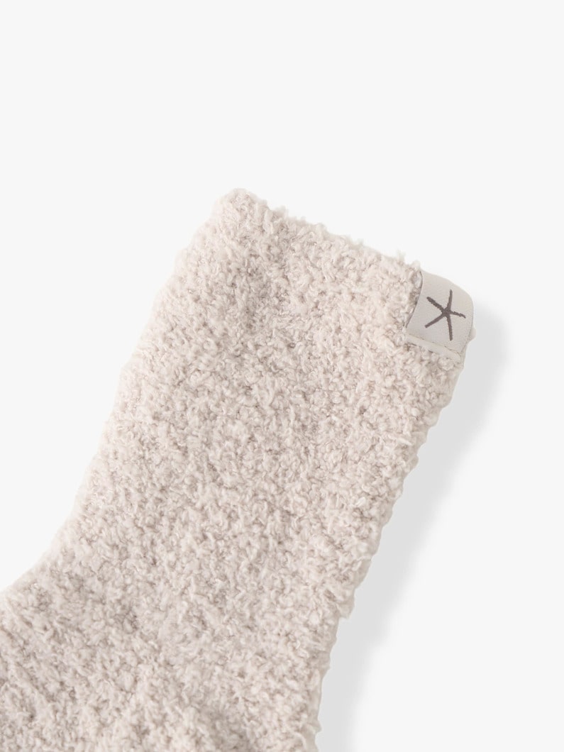 コージーシック グリップ ソックス セット（ライトベージュ/ダークブルー） 詳細画像 light beige 3