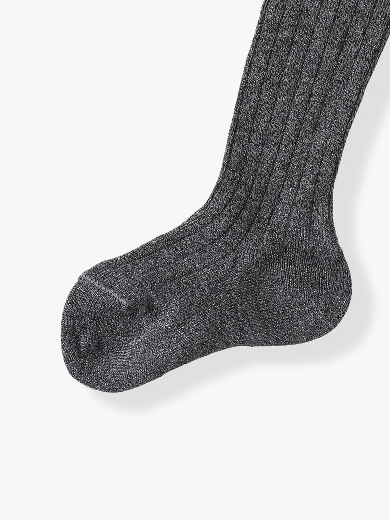 ブライト リブタイツ （グレー/ダークグレー/71-94cm） 詳細画像 gray 3