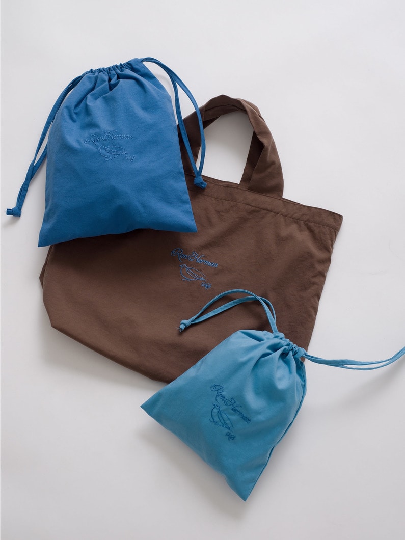 Onibegie Lesson Bag Set (blue/pink) 詳細画像 blue 5