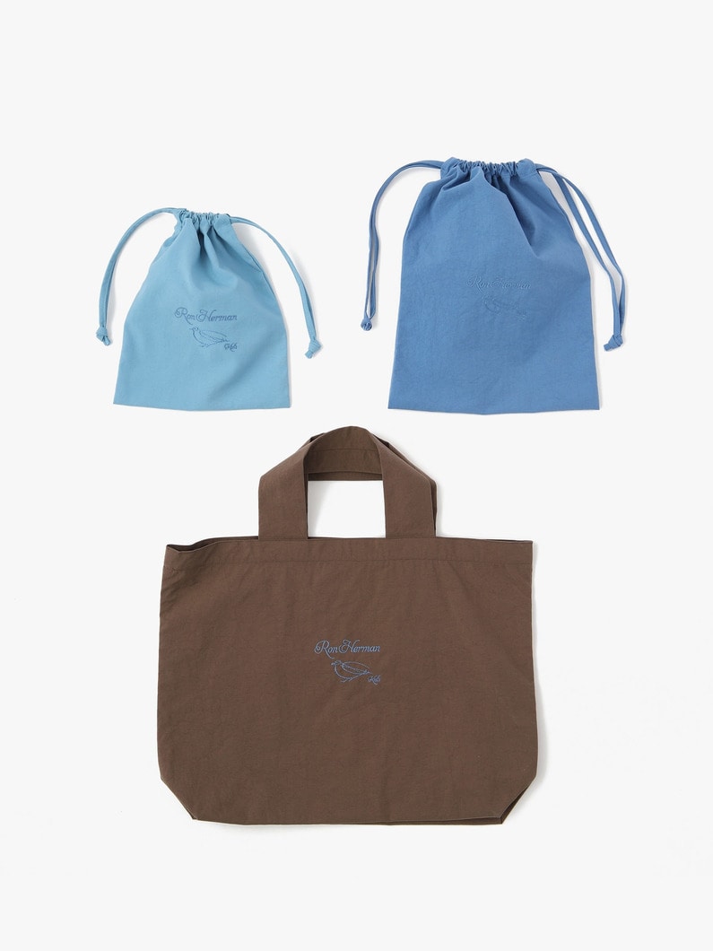 Onibegie Lesson Bag Set (blue/pink) 詳細画像 blue 6