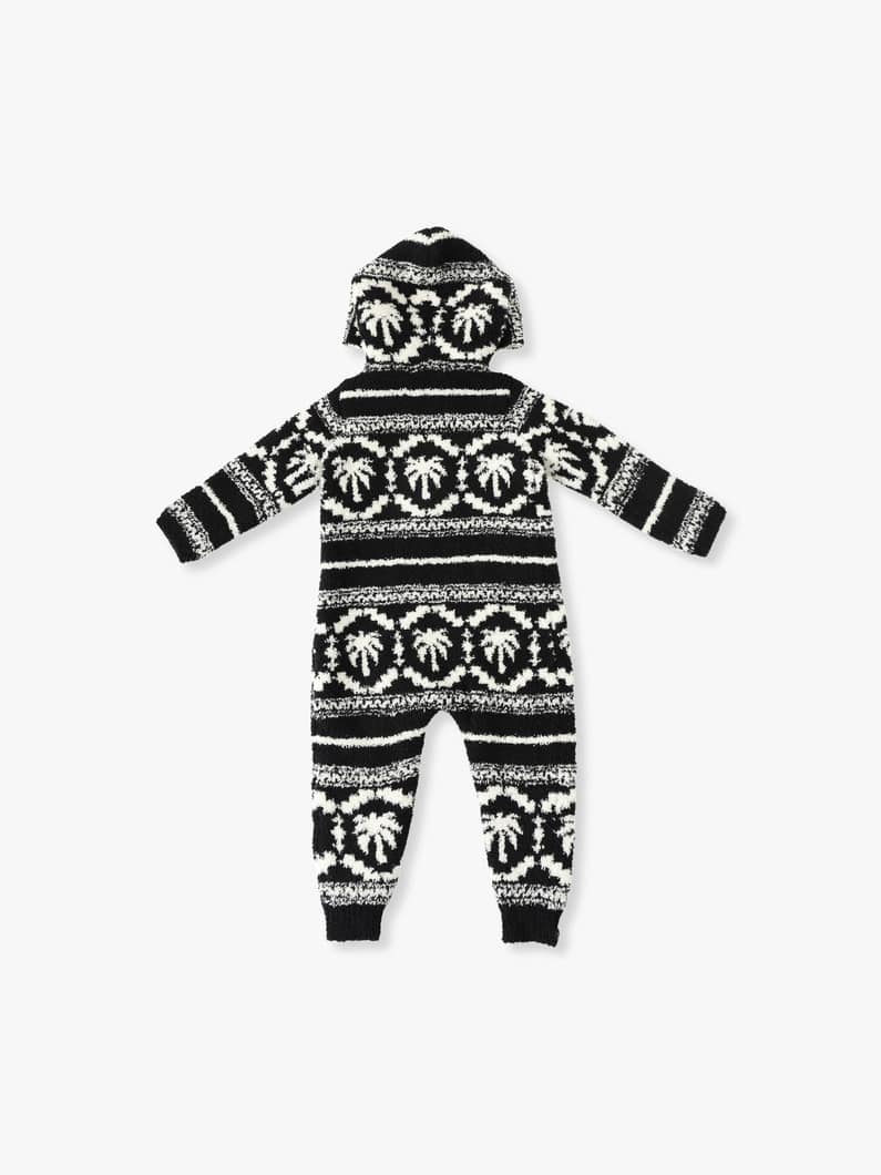 Cozy Chic Baby Malibu Fair Isle Snow Suit (6-18month) 詳細画像 black 1