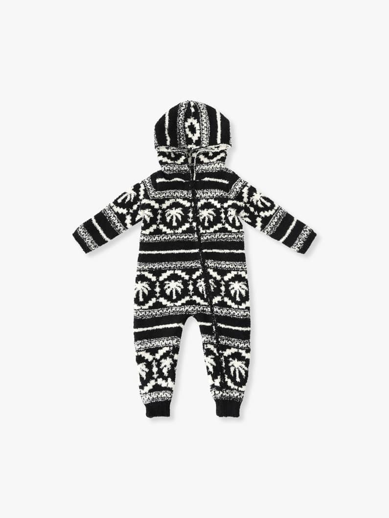 Cozy Chic Baby Malibu Fair Isle Snow Suit (6-18month) 詳細画像 black 2