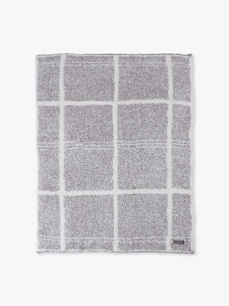 コージーシック グリッドプレイド ブランケット  詳細画像 cream 2