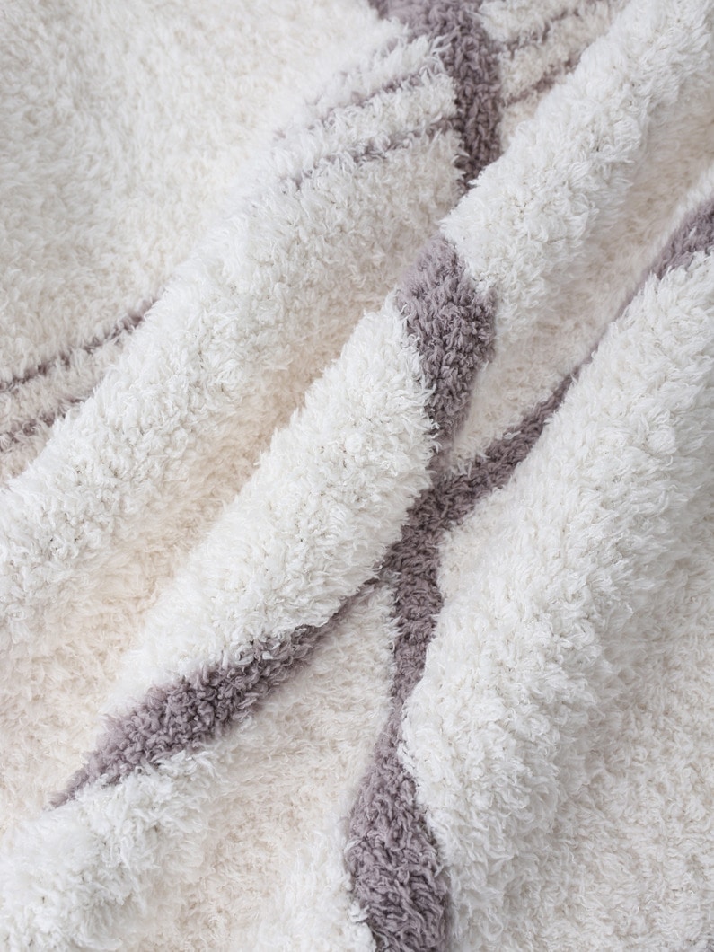 コージーシック グリッドプレイド ブランケット  詳細画像 cream 4