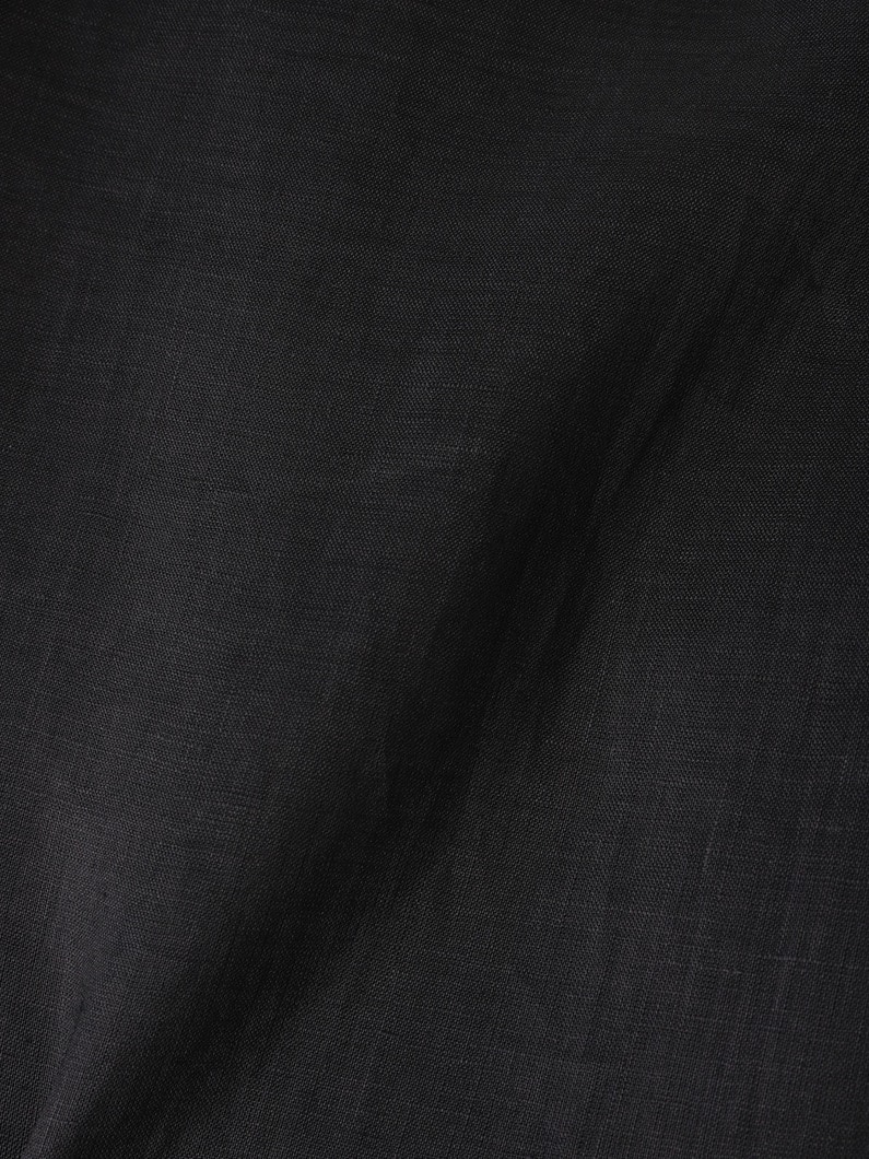 フレンチリネン パンツ 詳細画像 black 5