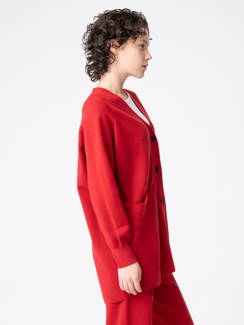 ライトウールミラノニット 詳細画像 red 4