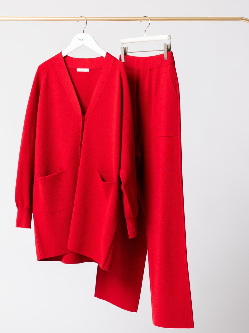 ライトウールミラノニット 詳細画像 red 6