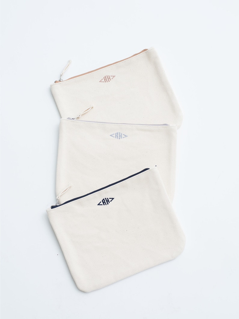 Organic Canvas Pouch（L） 詳細画像 beige 4