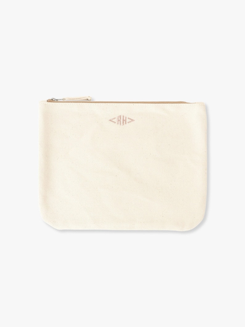 Organic Canvas Pouch（L） 詳細画像 beige 1