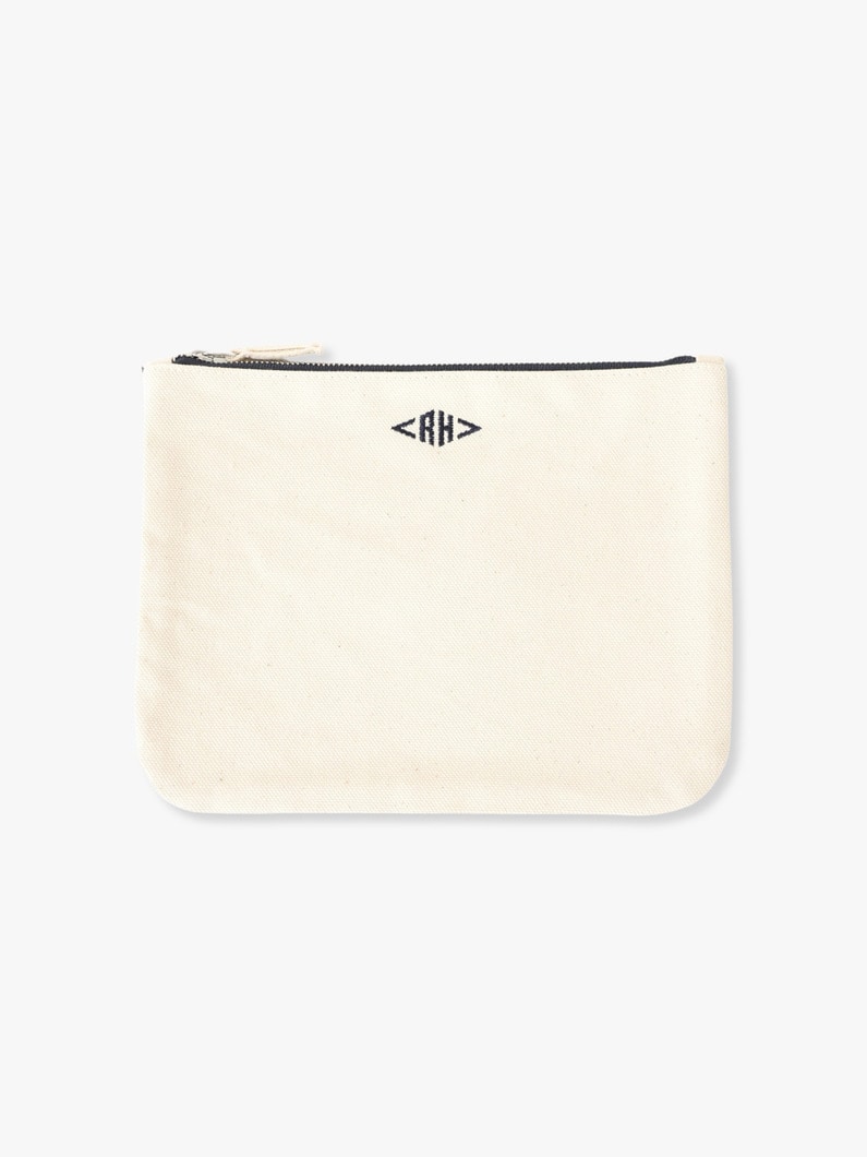 Organic Canvas Pouch（L） 詳細画像 navy