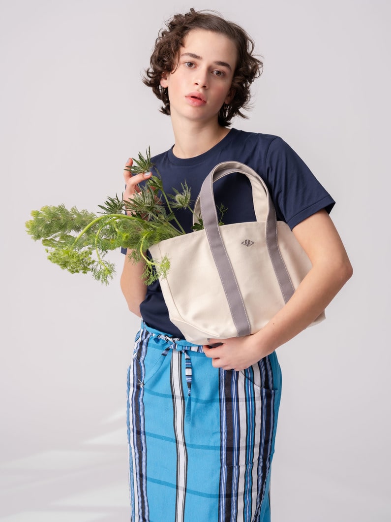 キャンバス トート バッグ（S） 詳細画像 navy 6