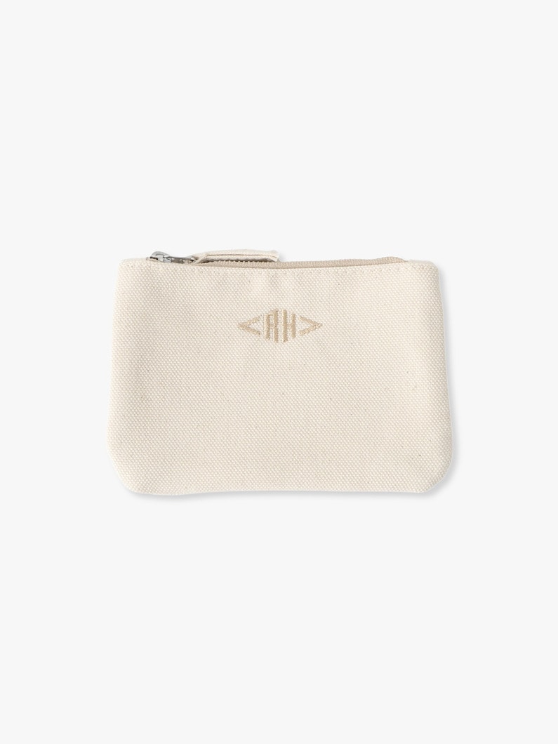 キャンバス ポーチ（S） 詳細画像 beige