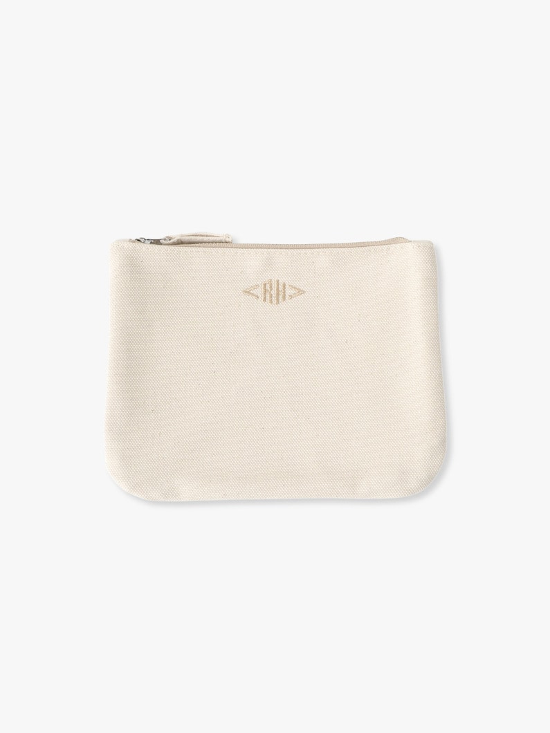 キャンバス ポーチ（M） 詳細画像 beige 1