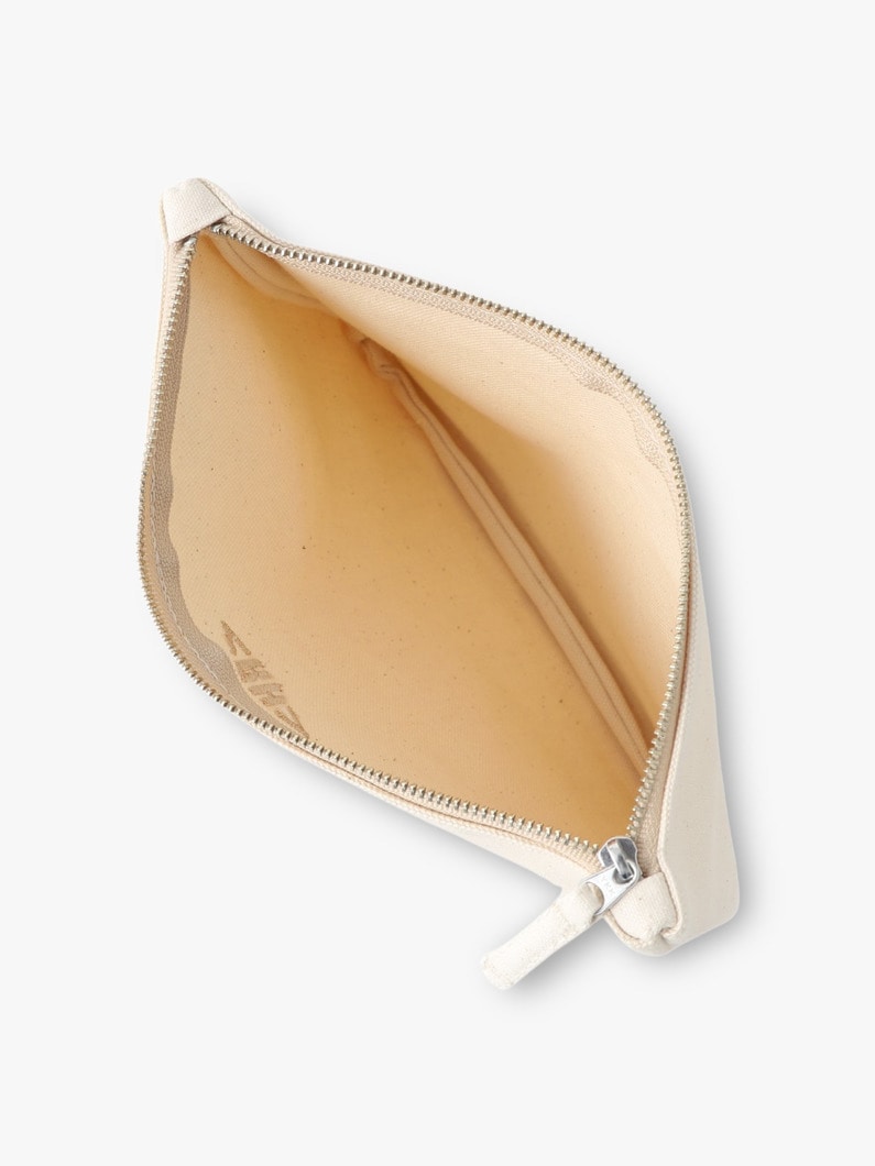 キャンバス ポーチ（L） 詳細画像 beige 2