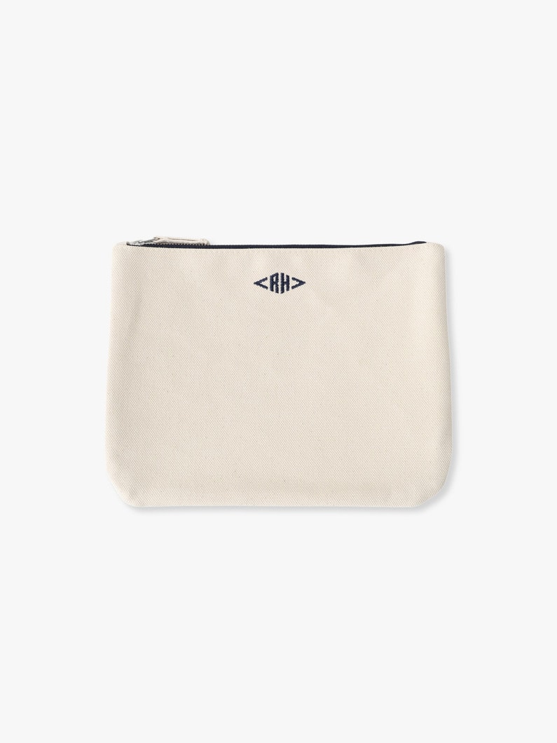 キャンバス ポーチ（L） 詳細画像 navy