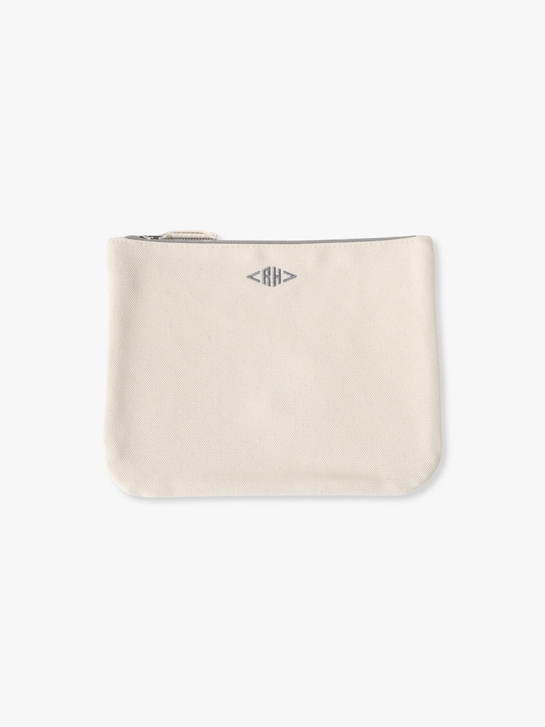 キャンバス ポーチ（L） 詳細画像 gray