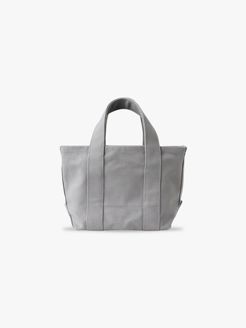 ベーシックカラー キャンバストートバッグ（グレー/XS） 詳細画像 gray 1