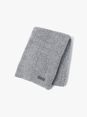 Cable Blanket 詳細画像 charcoal gray