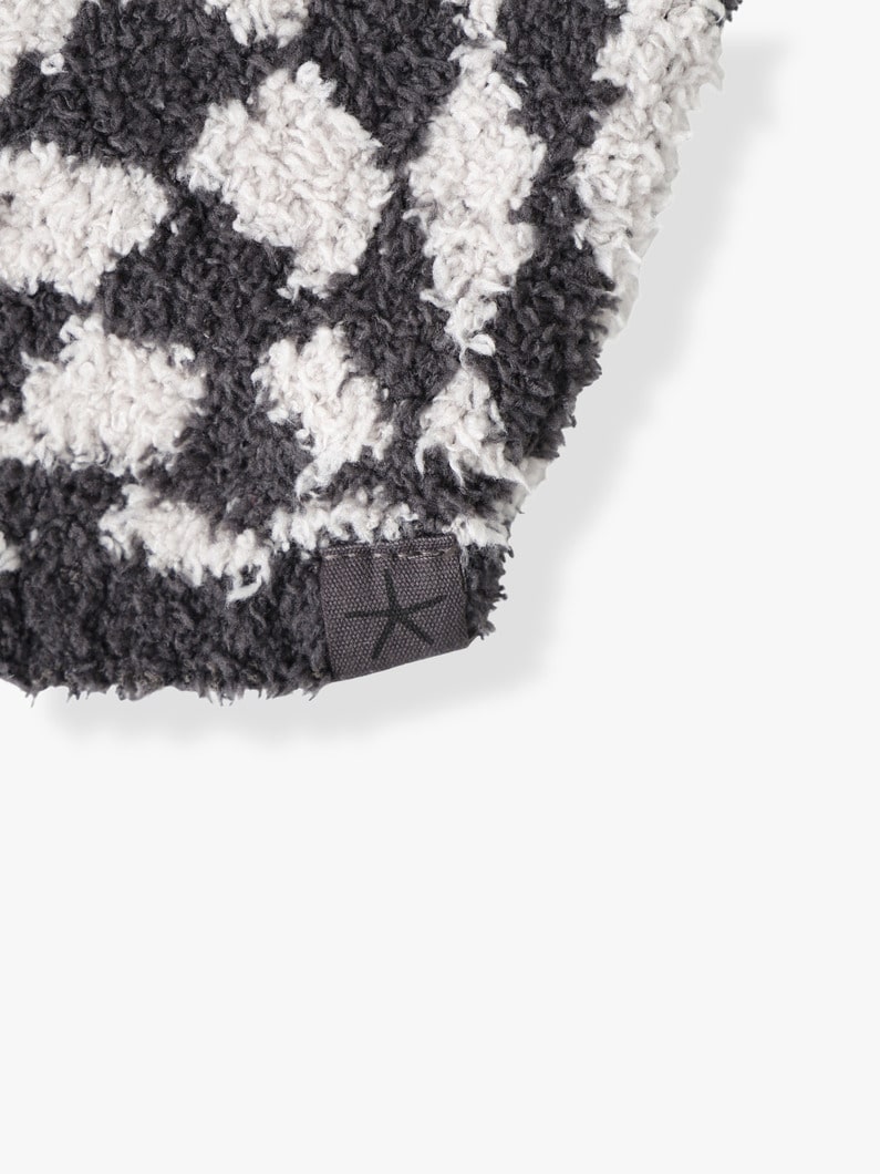 チェッカー ペットセーター コージーシック 詳細画像 dark brown 3