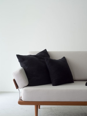 Cozychic Light Ribbed Big Pillow (black) 詳細画像 black