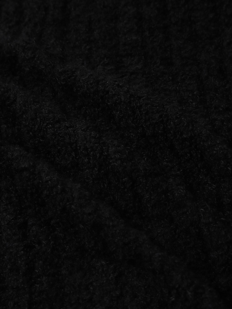 Cozychic Light Ribbed Blanket (black) 詳細画像 black 4