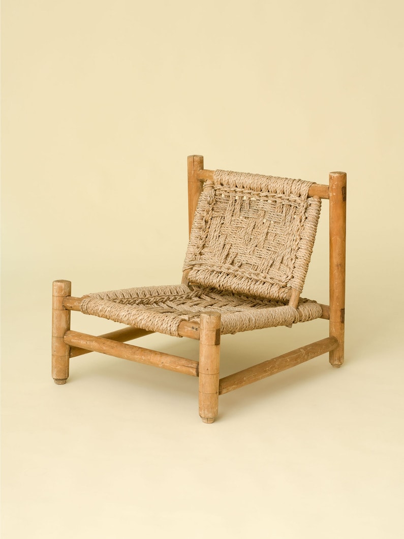 Audox-Minet Wood and Rope Low Chair 詳細画像 other 1